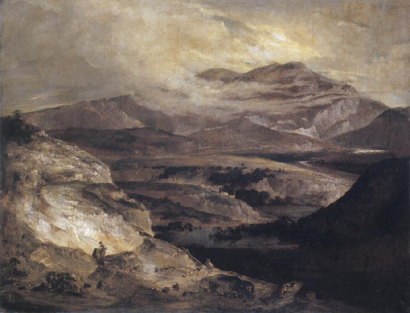 John Crome Slate Quarries oil painting picture